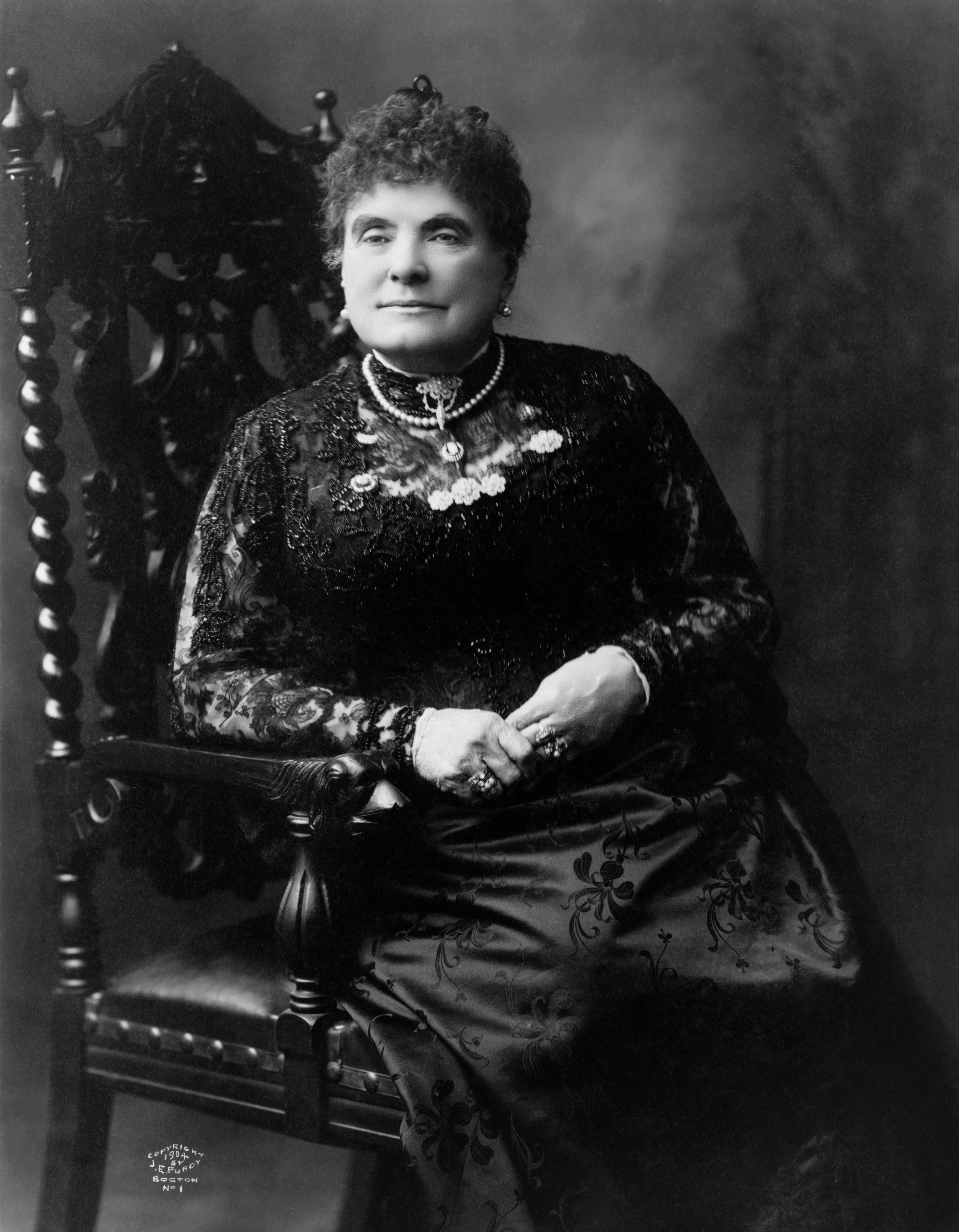 Portrait of Louise Chandler Moulton