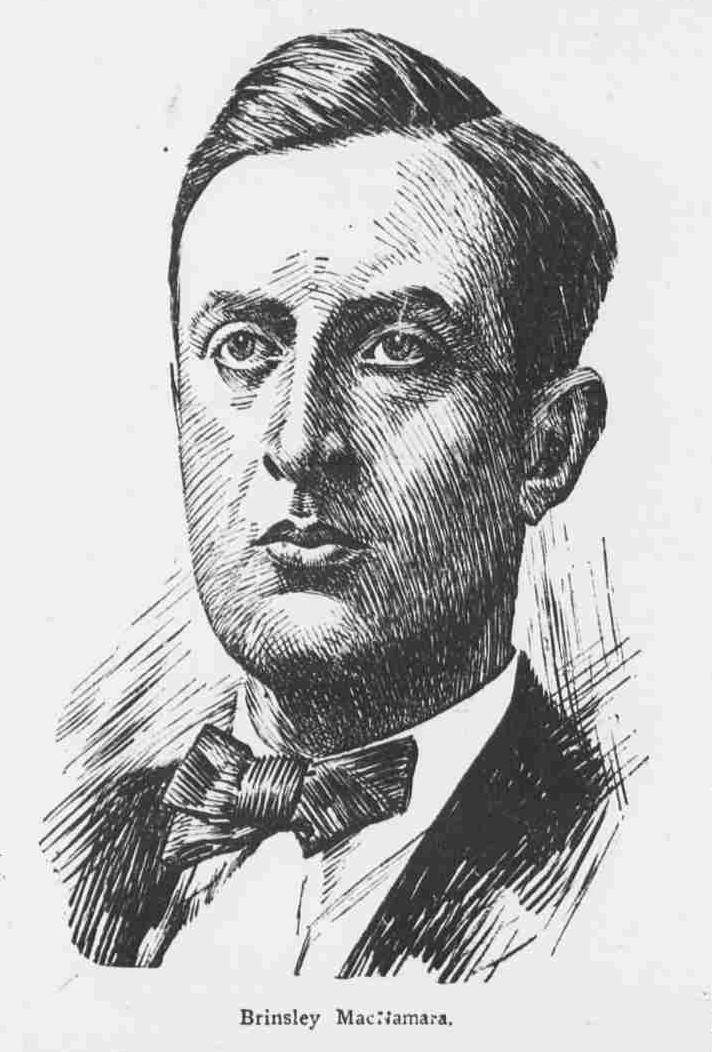 Portrait of Brinsley MacNamara