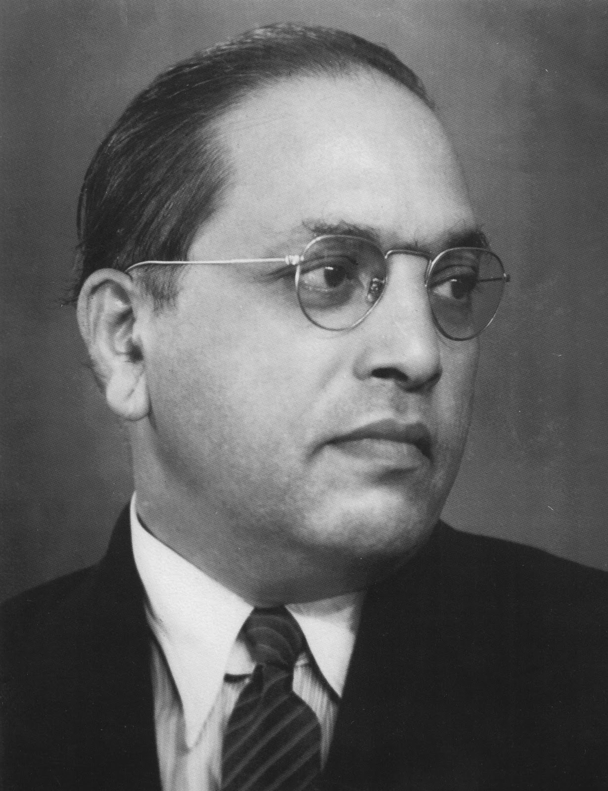 Portrait of B. R. (Bhimrao Ramji) Ambedkar