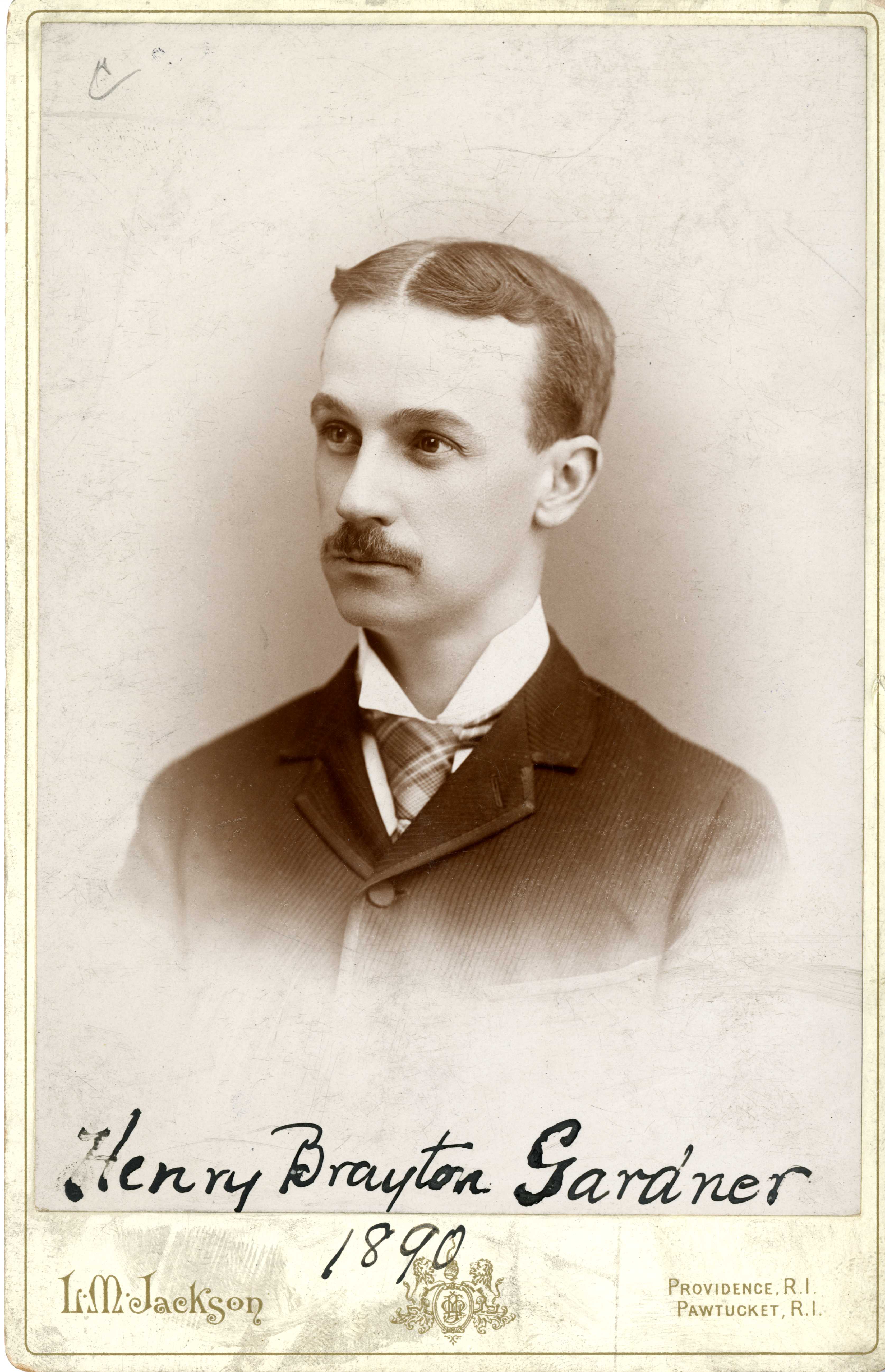 Portrait of Henry B. (Henry Brayton) Gardner