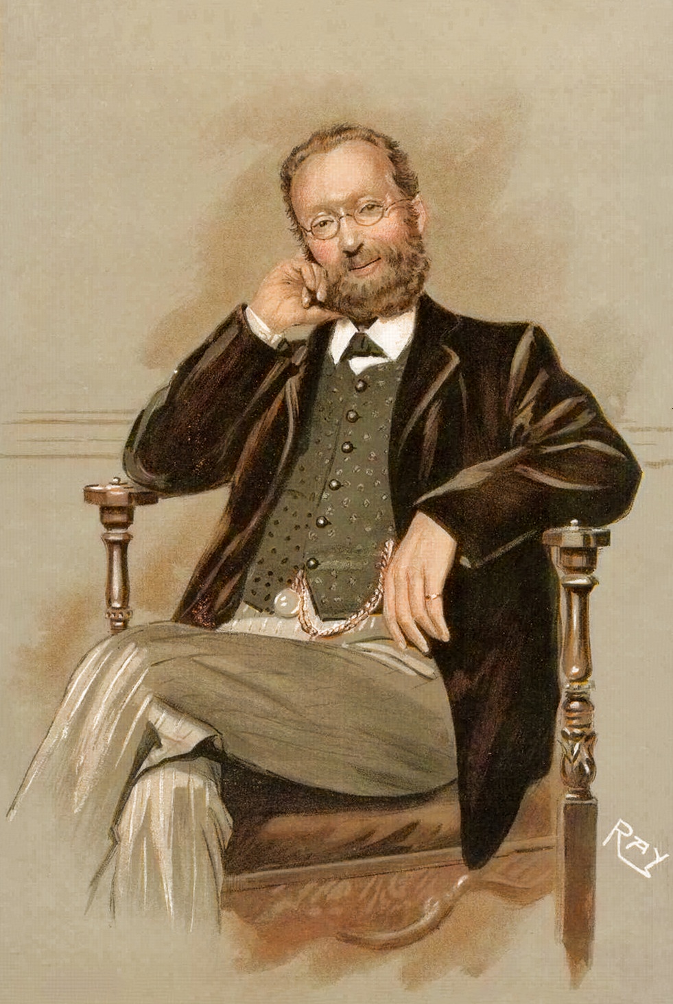 Portrait of T. R. (Thomas Richard) Allinson
