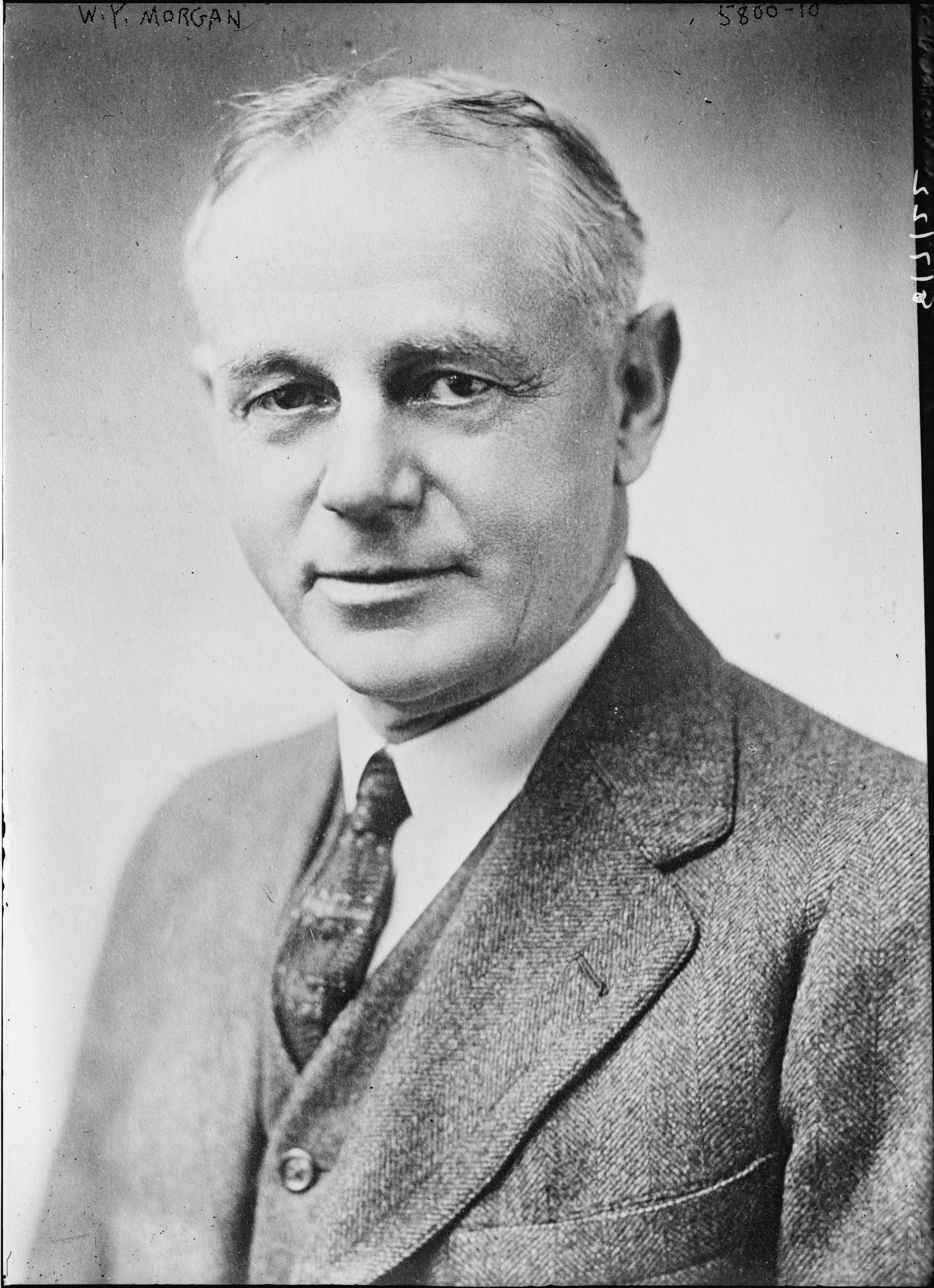 Portrait of W. Y. (William Yoast) Morgan