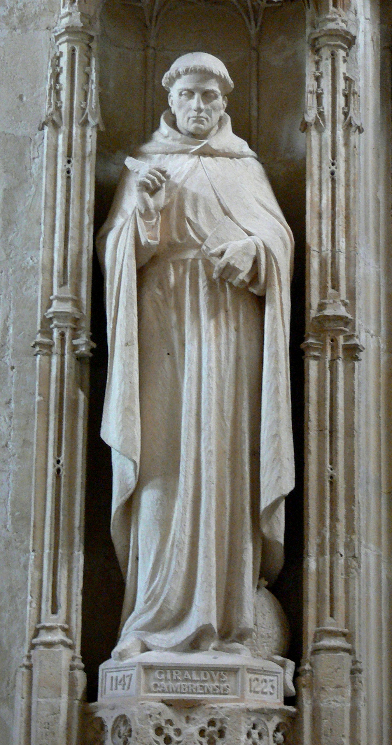 Portrait of Cambrensis Giraldus