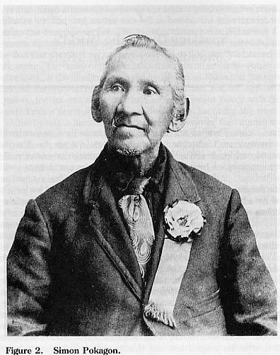 Portrait of Simon Pokagon