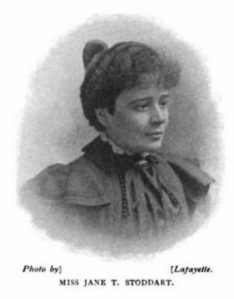 Portrait of Jane T. Stoddart