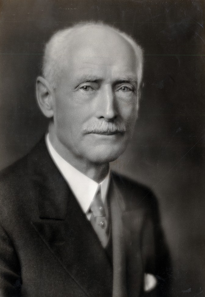 Portrait of Carl E. (Carl Emil) Seashore