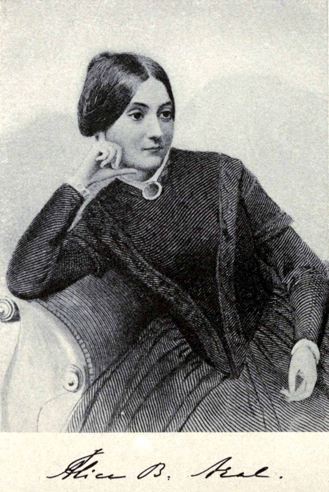 Portrait of Alice B. (Alice Bradley) Haven