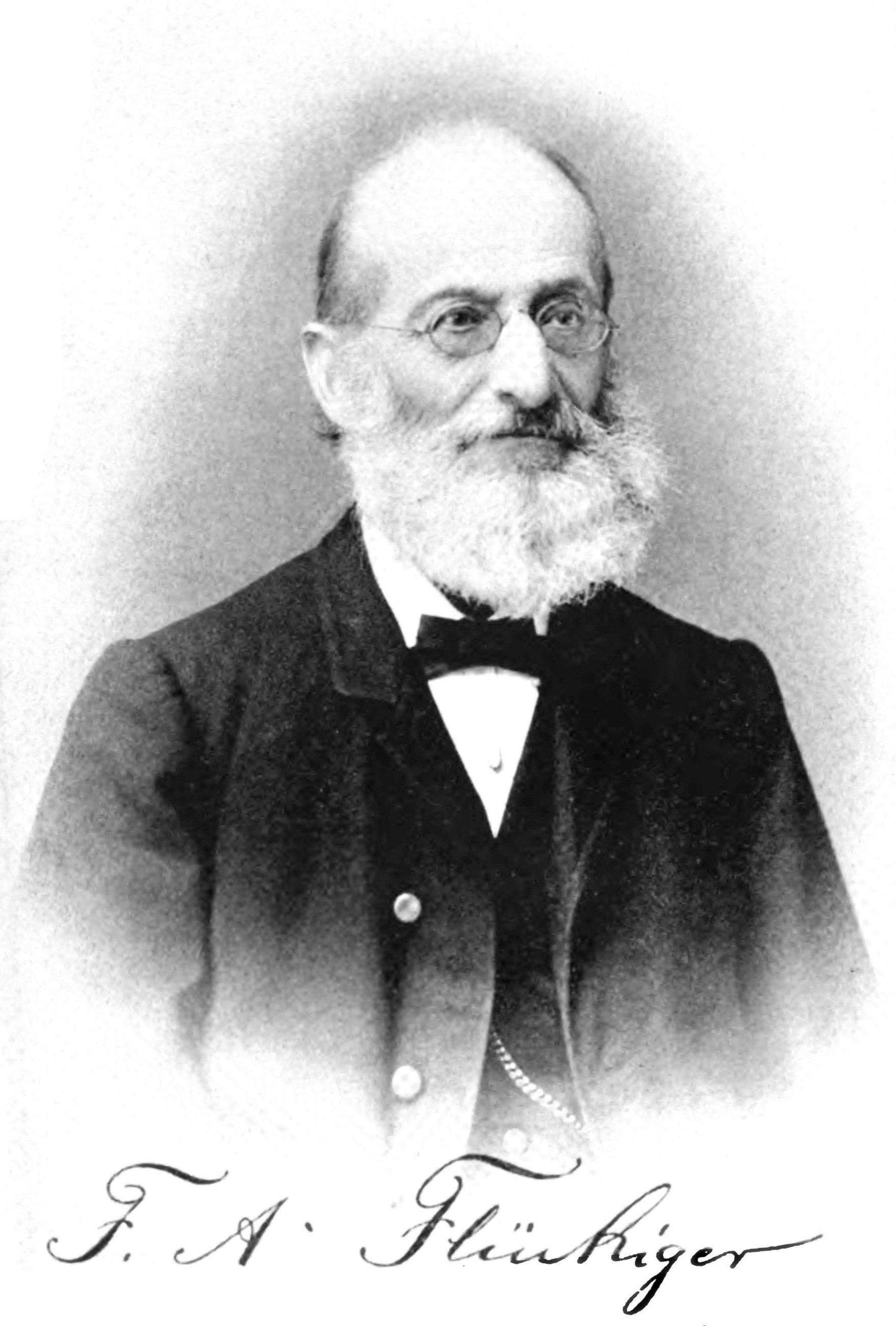Portrait of Friedrich A. (Friedrich August) Flückiger