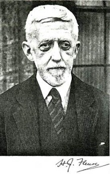 Portrait of H. J. (Herbert John) Fleure