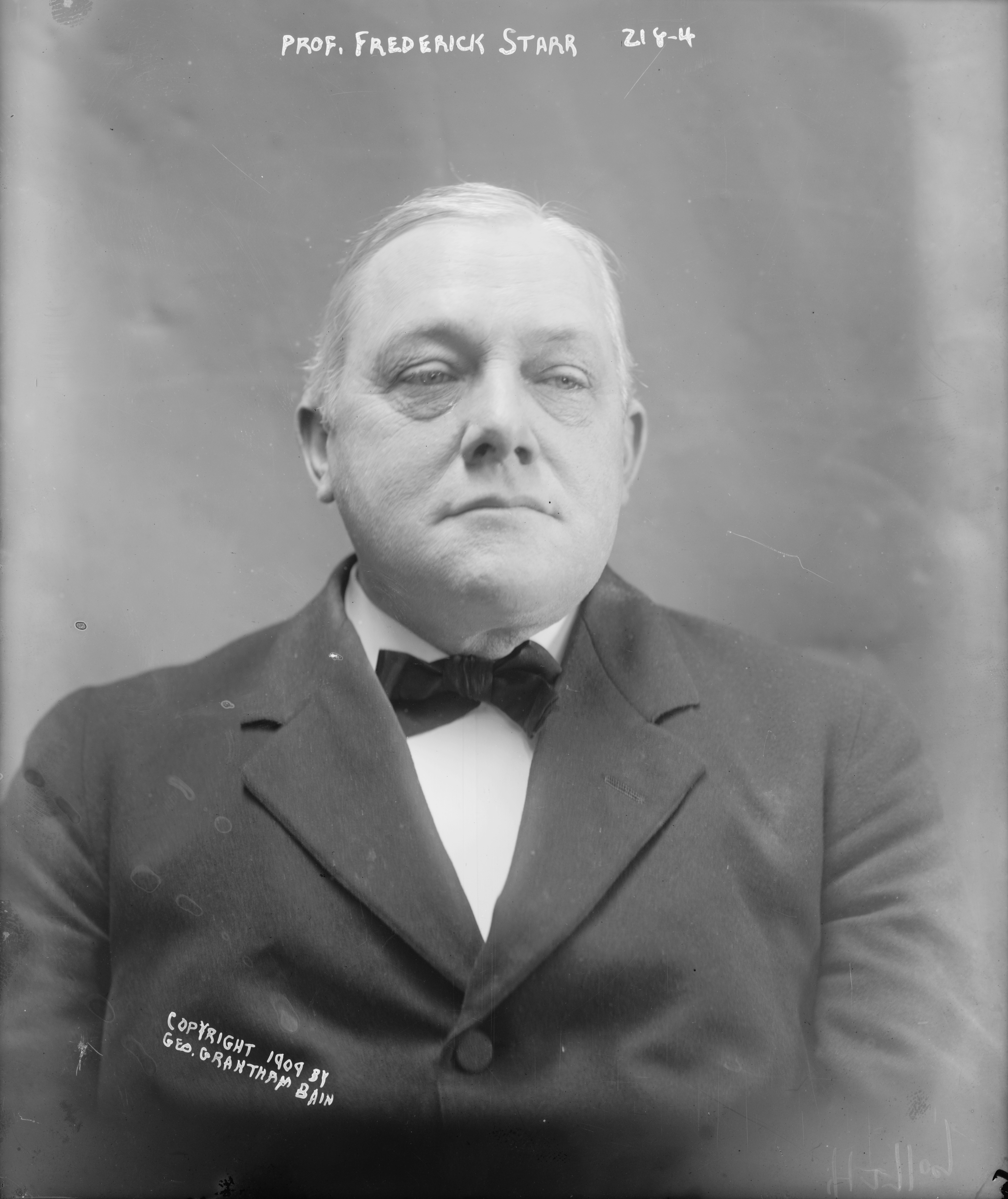 Portrait of Frederick Starr