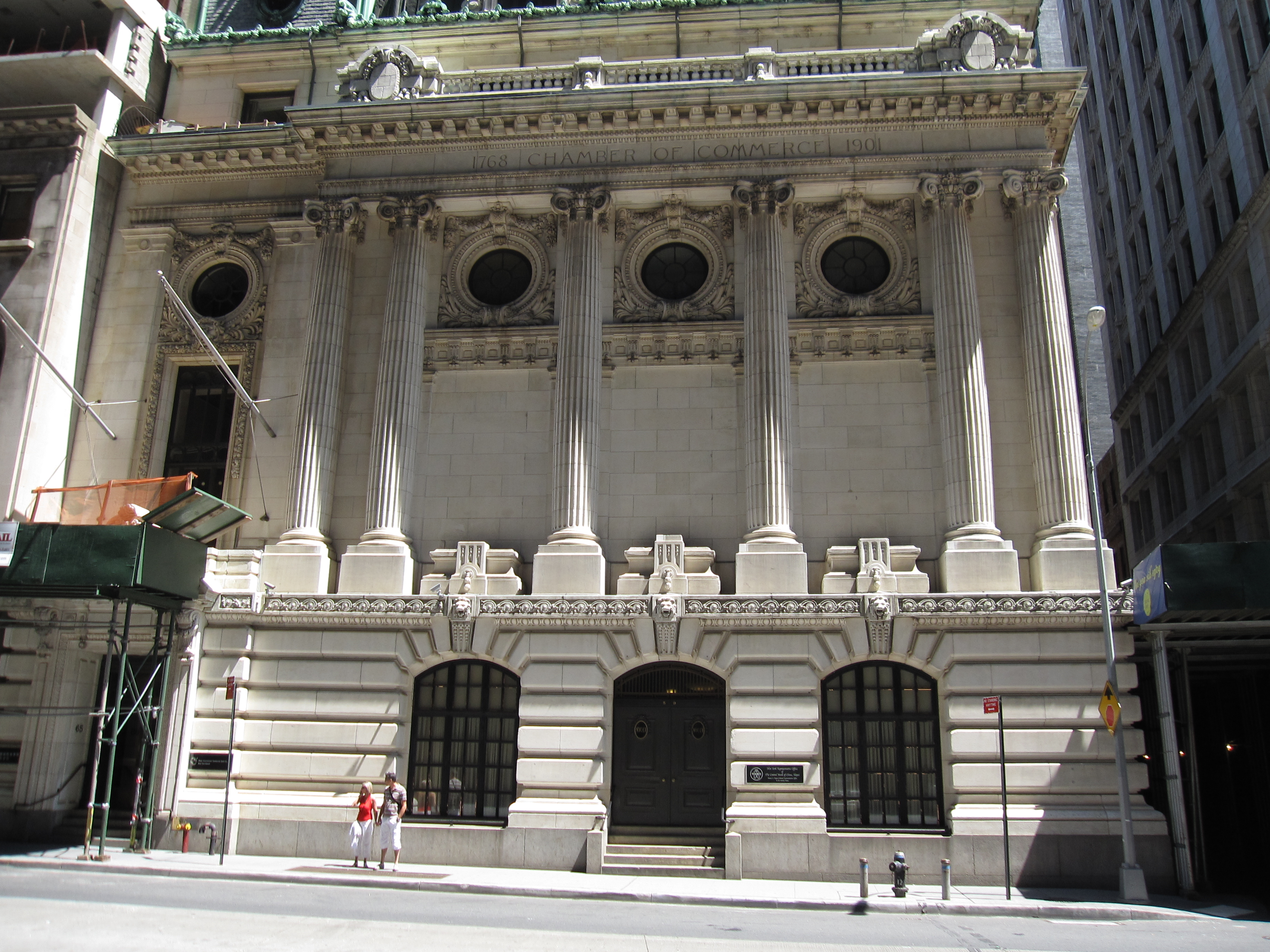 Portrait of New York Chamber of Commerce