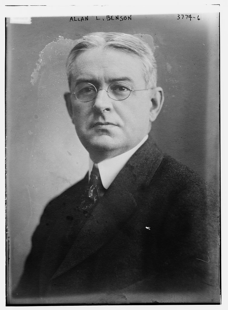 Portrait of Allan L. (Allan Louis) Benson