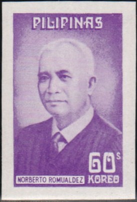 Portrait of Norberto Romuáldez