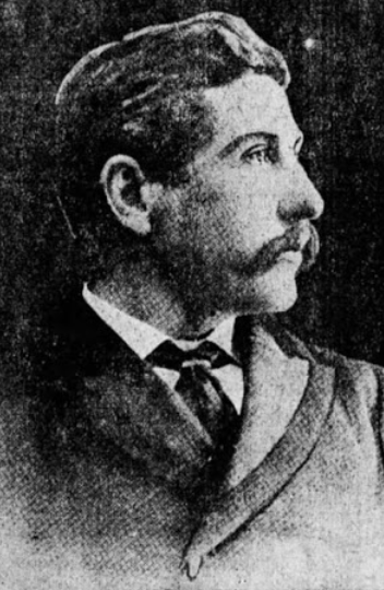 Portrait of Chas. M. (Charles Michael) Higgins