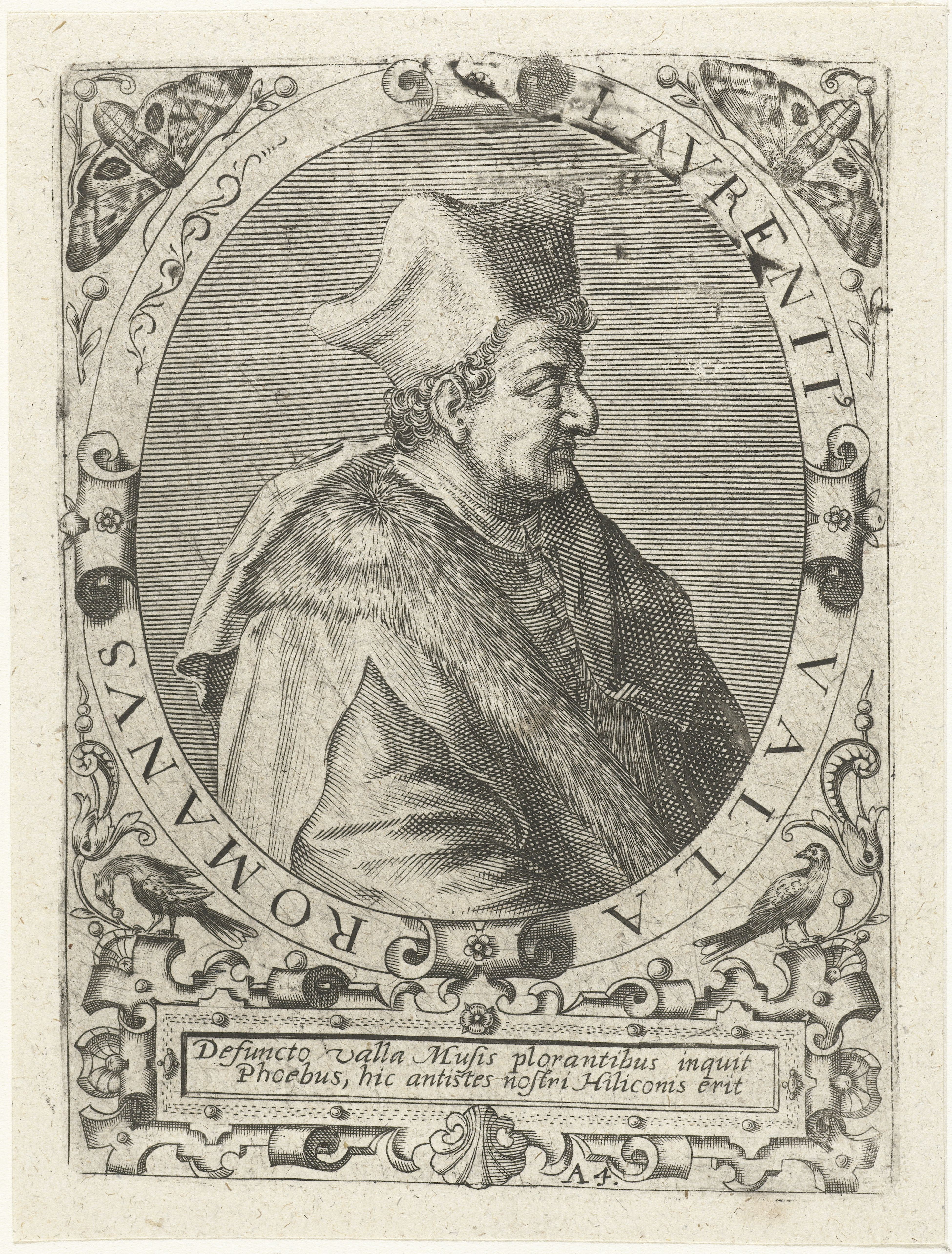 Portrait of Lorenzo Valla