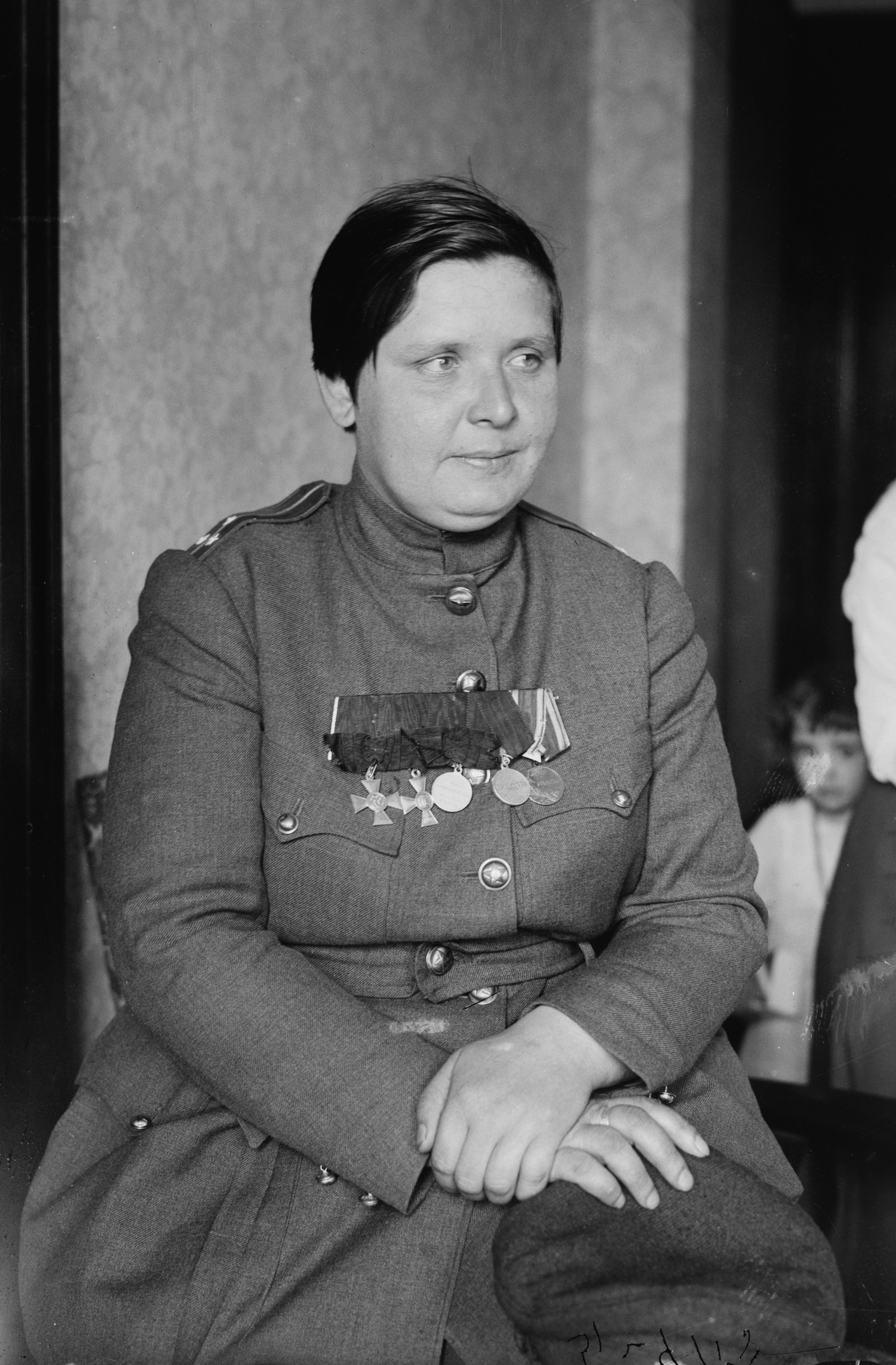 Portrait of Mariia Bochkareva