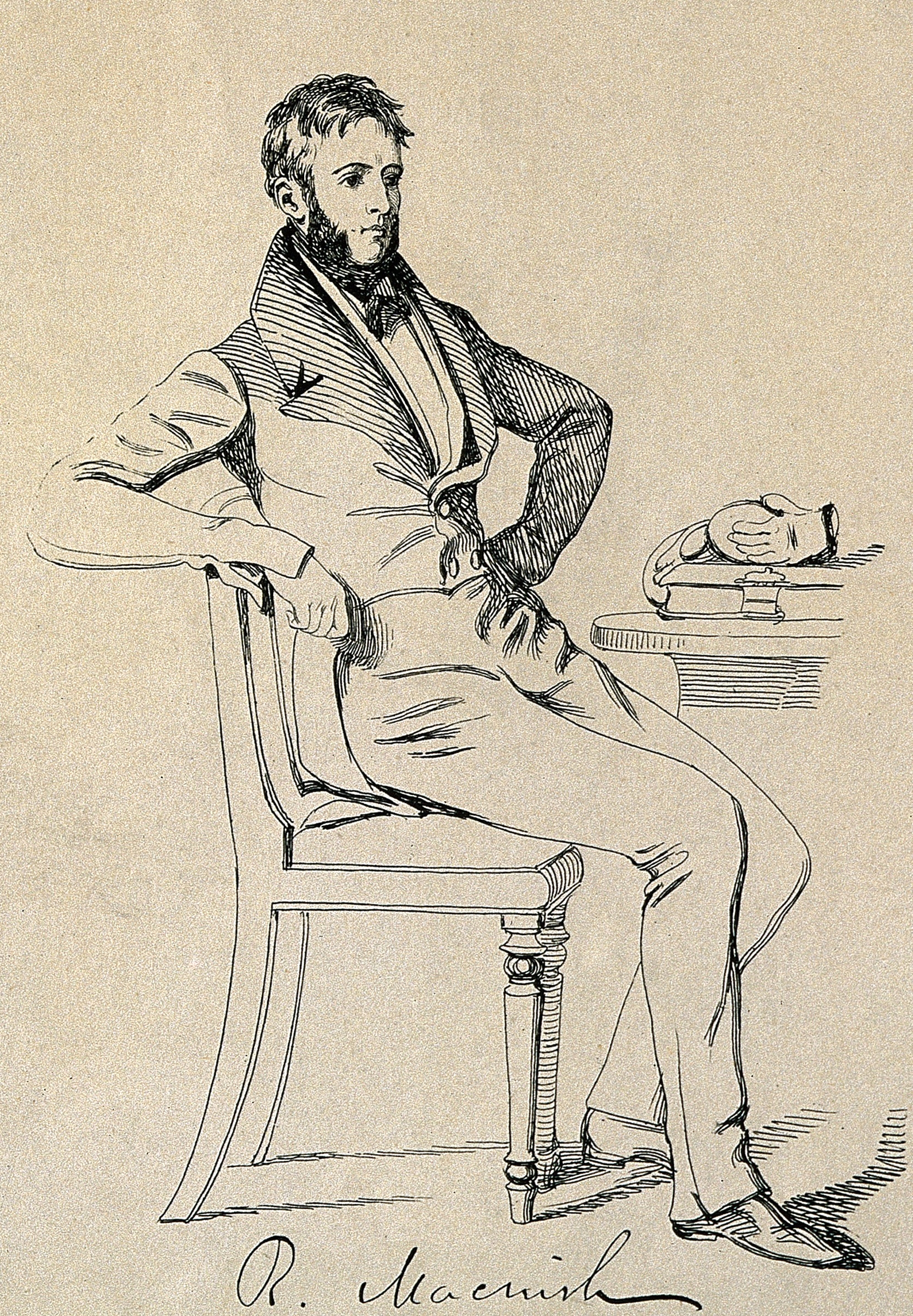 Portrait of Robert Macnish