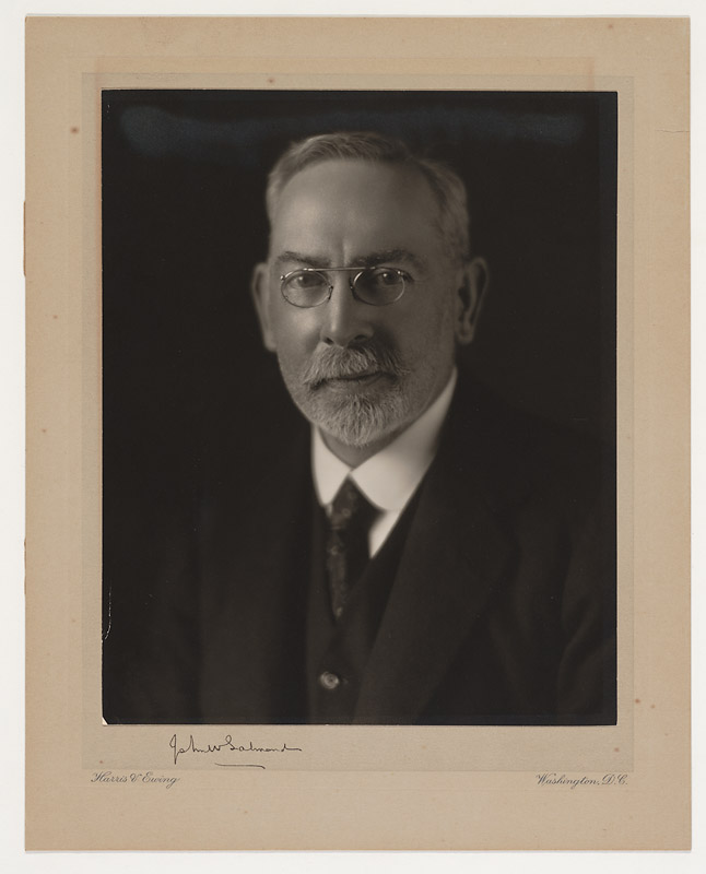 Portrait of John W. (John William) Salmond