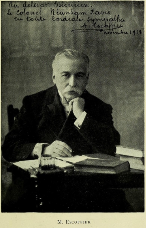 Portrait of A. (Auguste) Escoffier