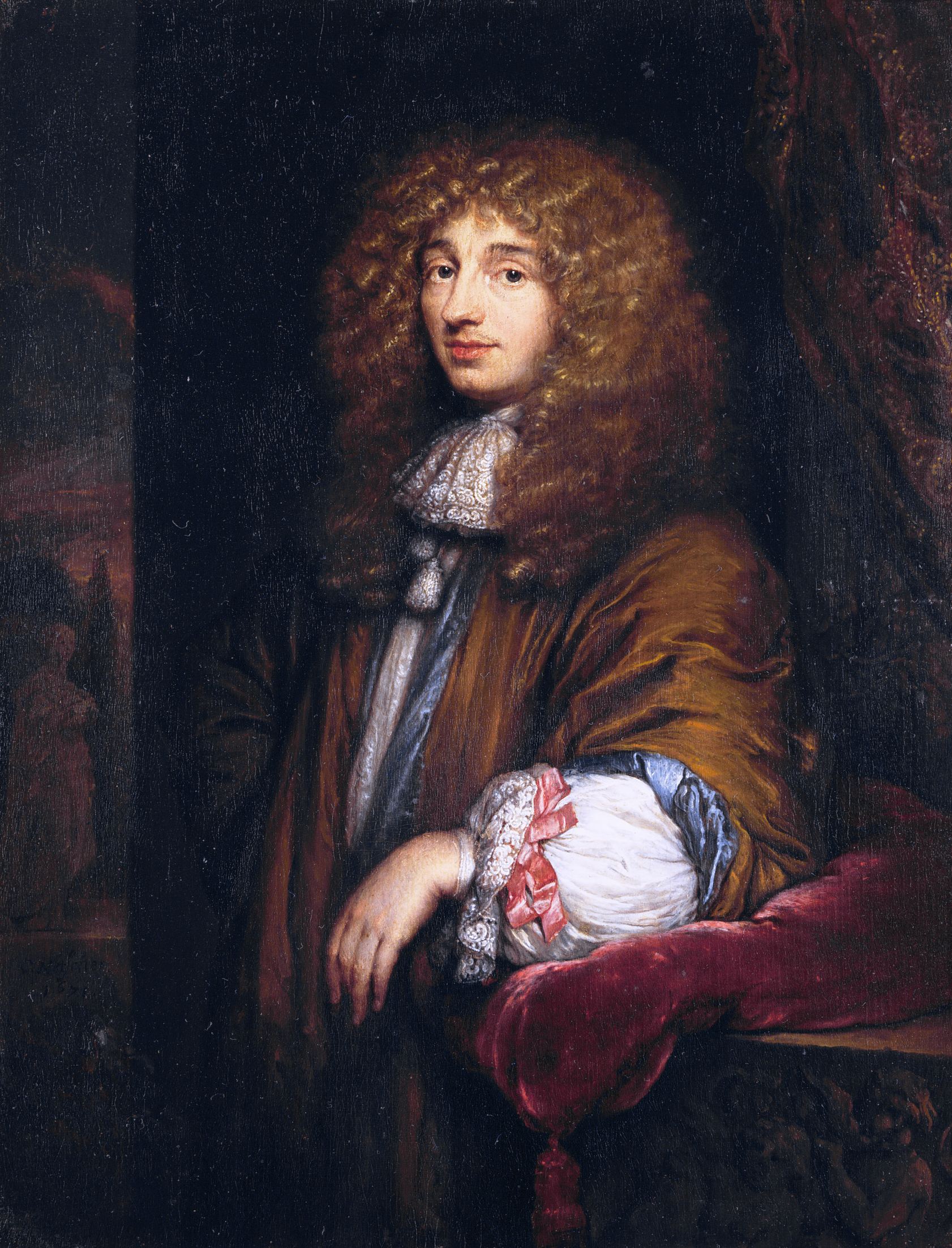 Portrait of Christiaan Huygens