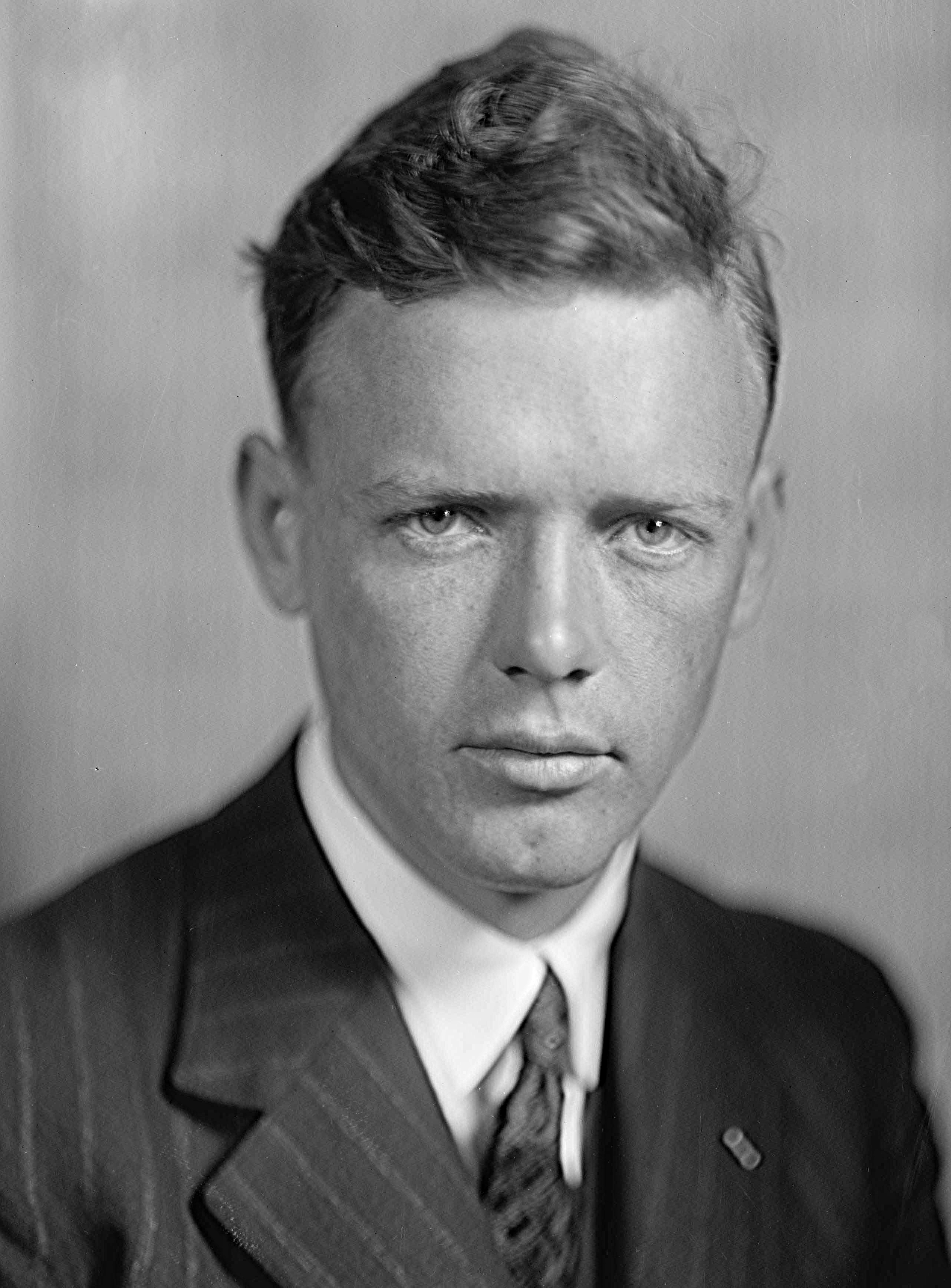 Portrait of Charles A. (Charles Augustus) Lindbergh