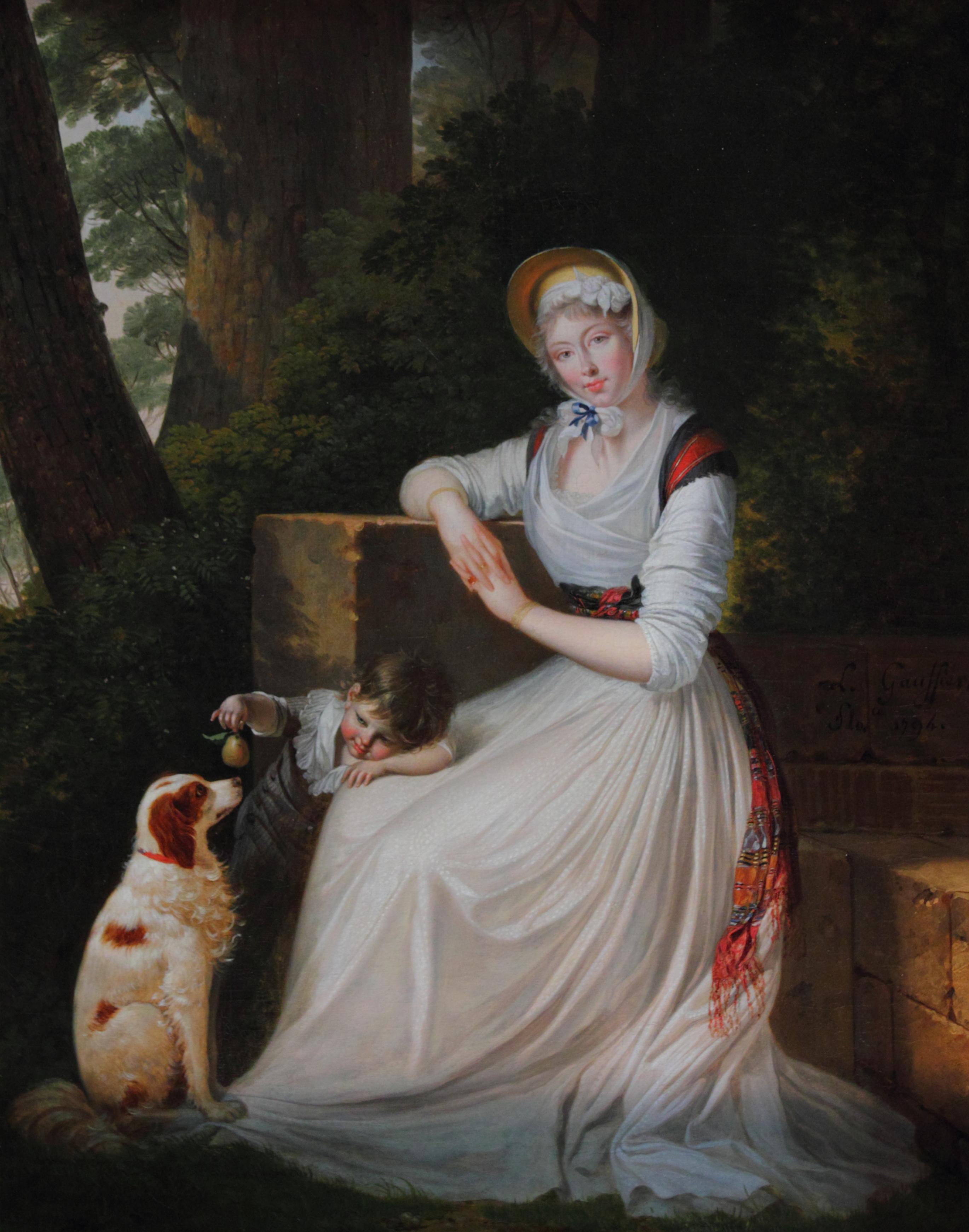Portrait of Elizabeth Vassall Fox Holland