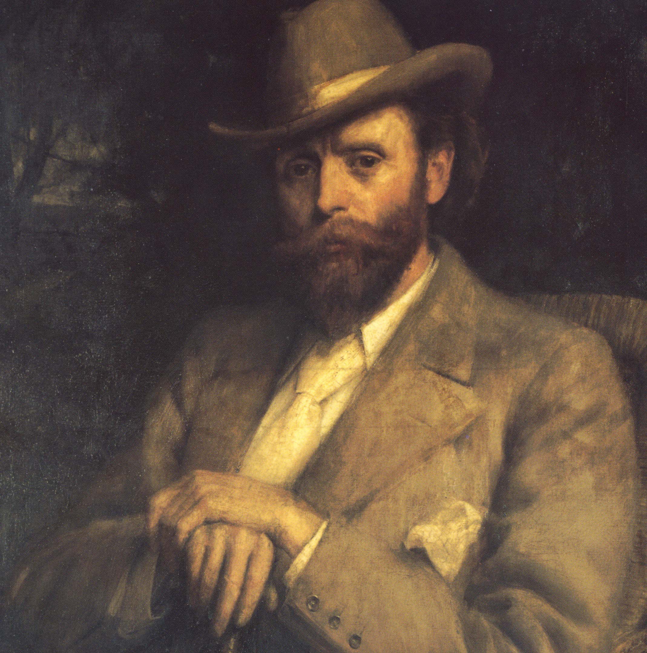 Portrait of Hall Caine