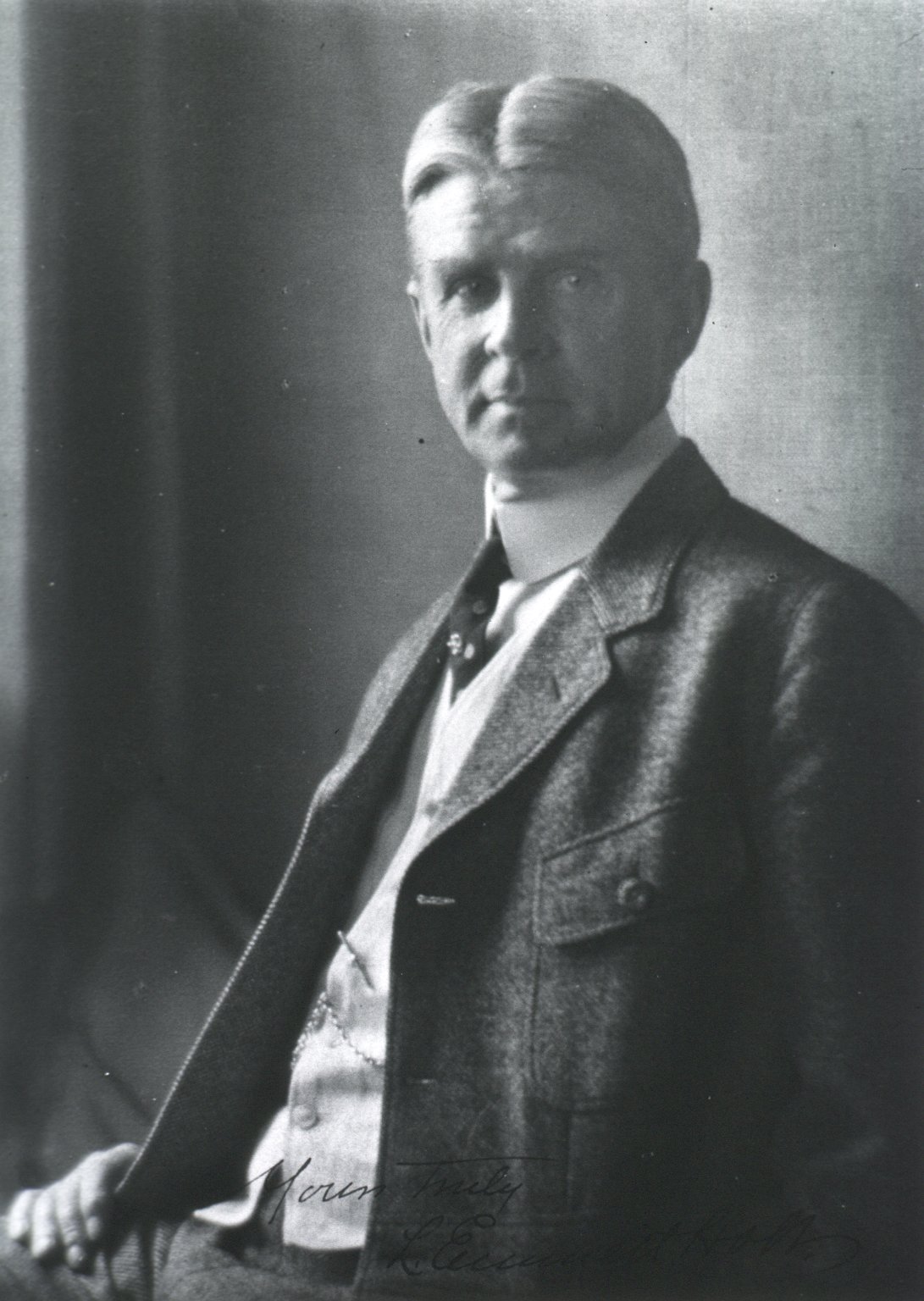 Portrait of L. Emmett (Luther Emmett) Holt
