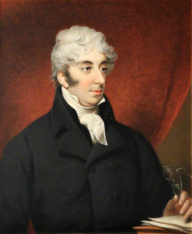 Portrait of Isaac Disraeli