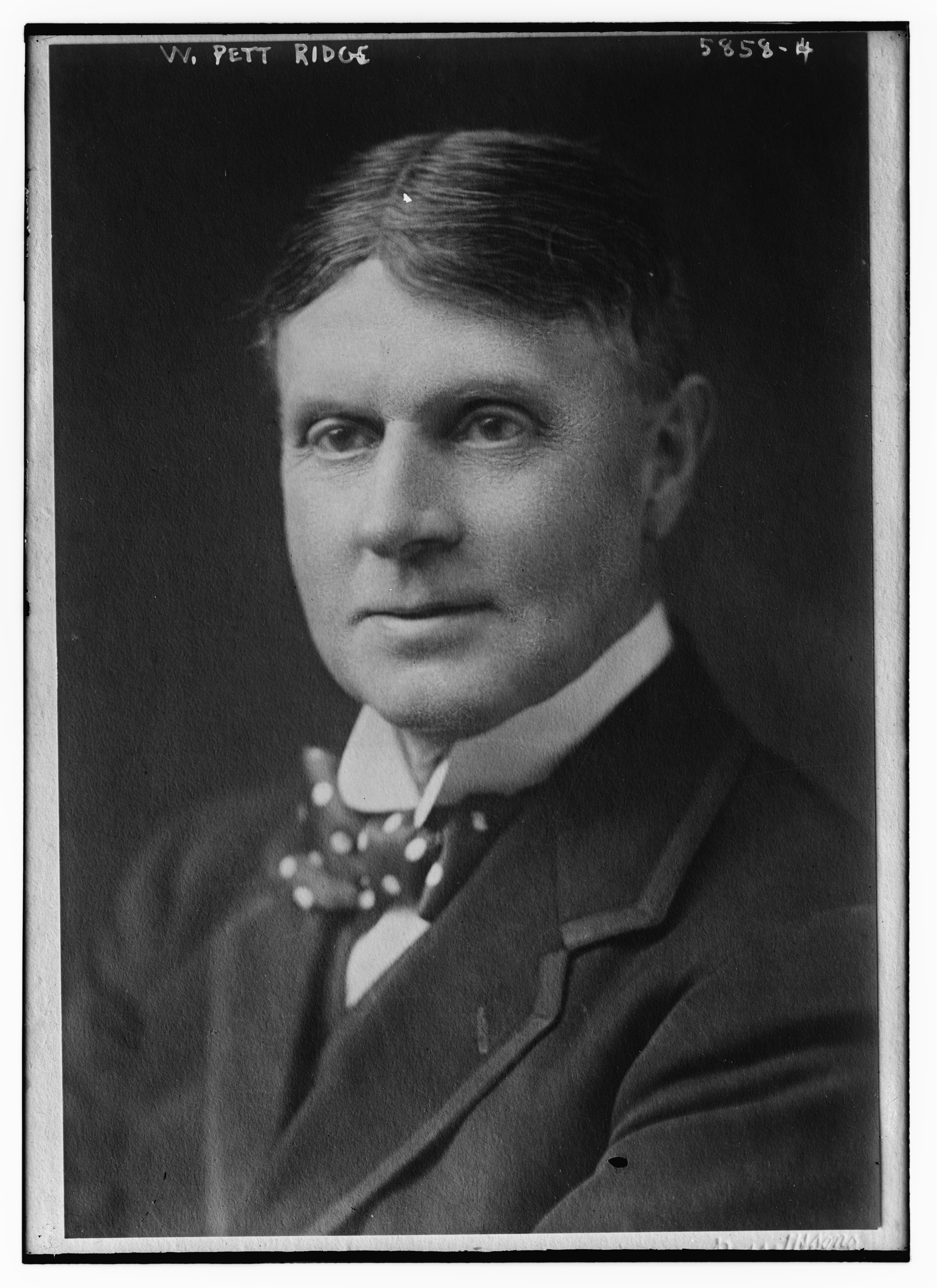 Portrait of W. Pett (William Pett) Ridge