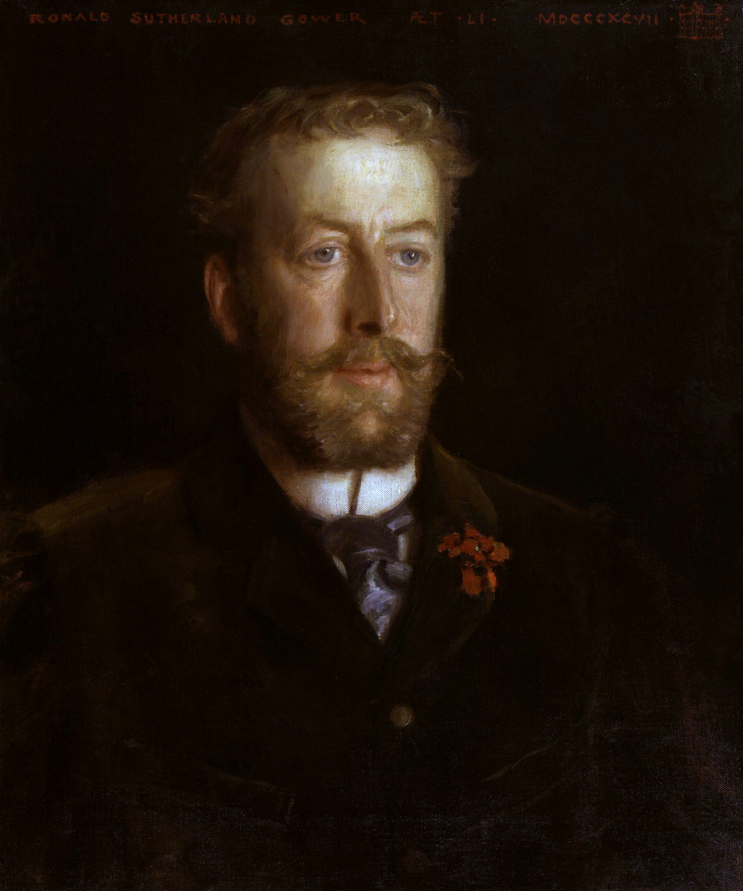 Portrait of Ronald Sutherland Gower