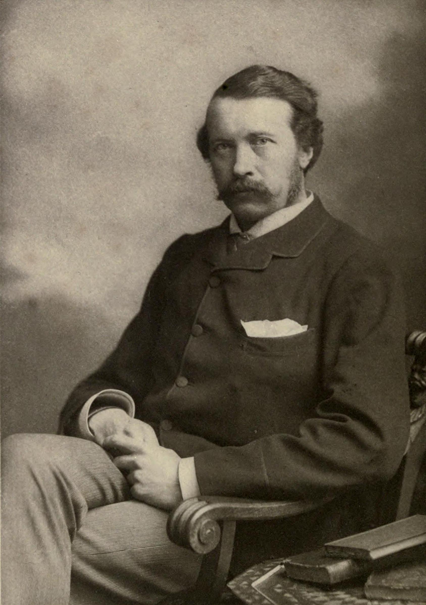 Portrait of George John Romanes