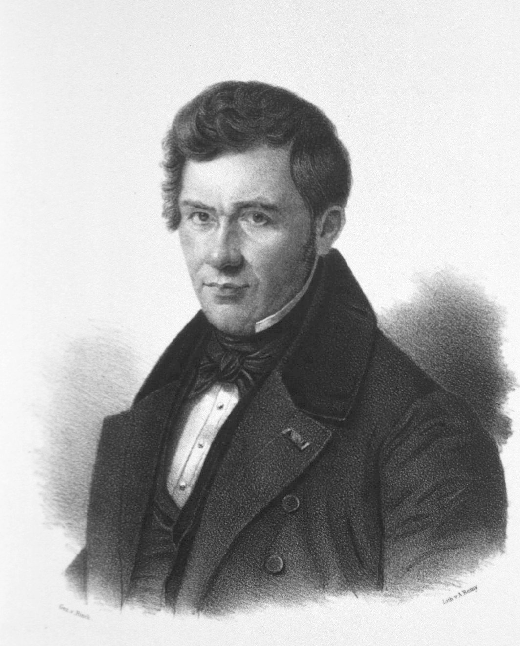 Portrait of J. F. C. (Justus Friedrich Carl) Hecker