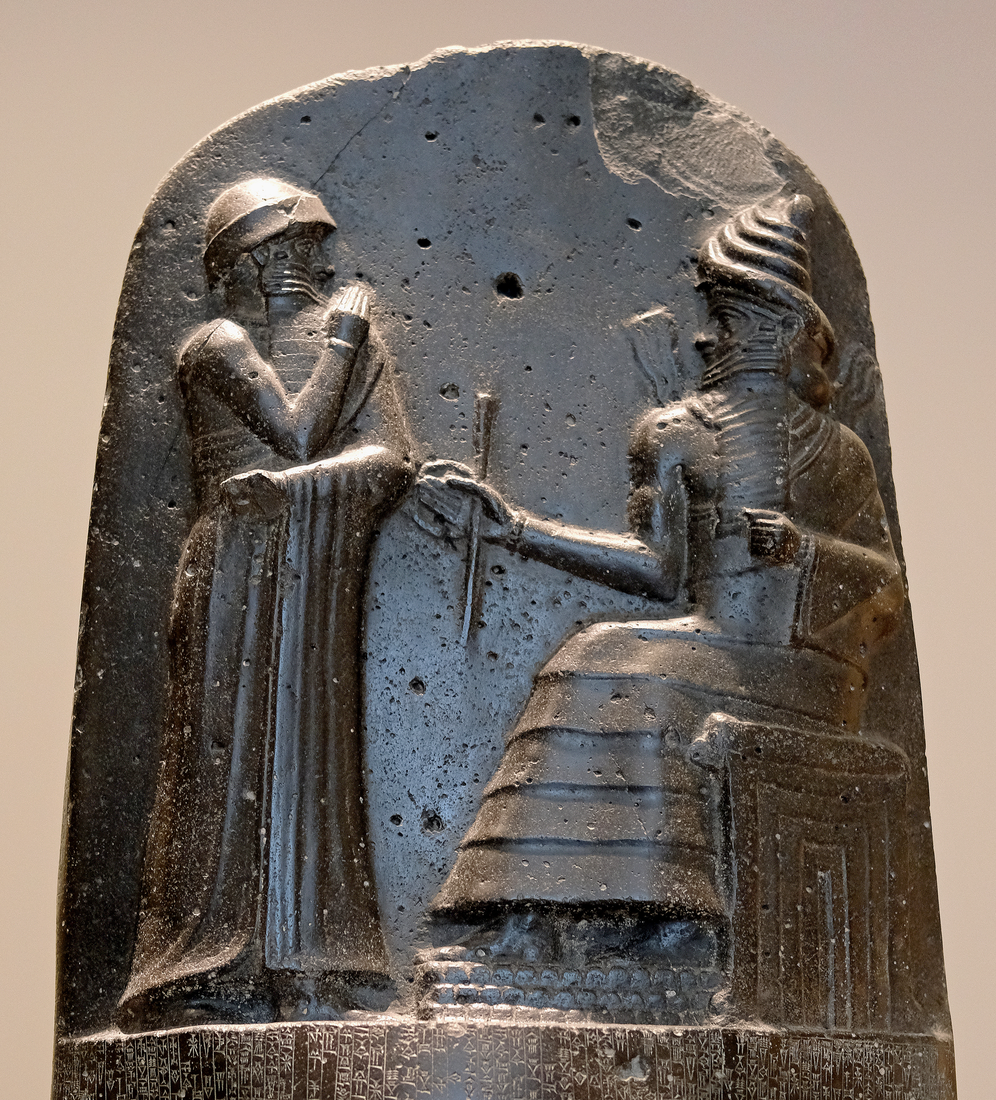 Portrait of King of Babylonia Hammurabi