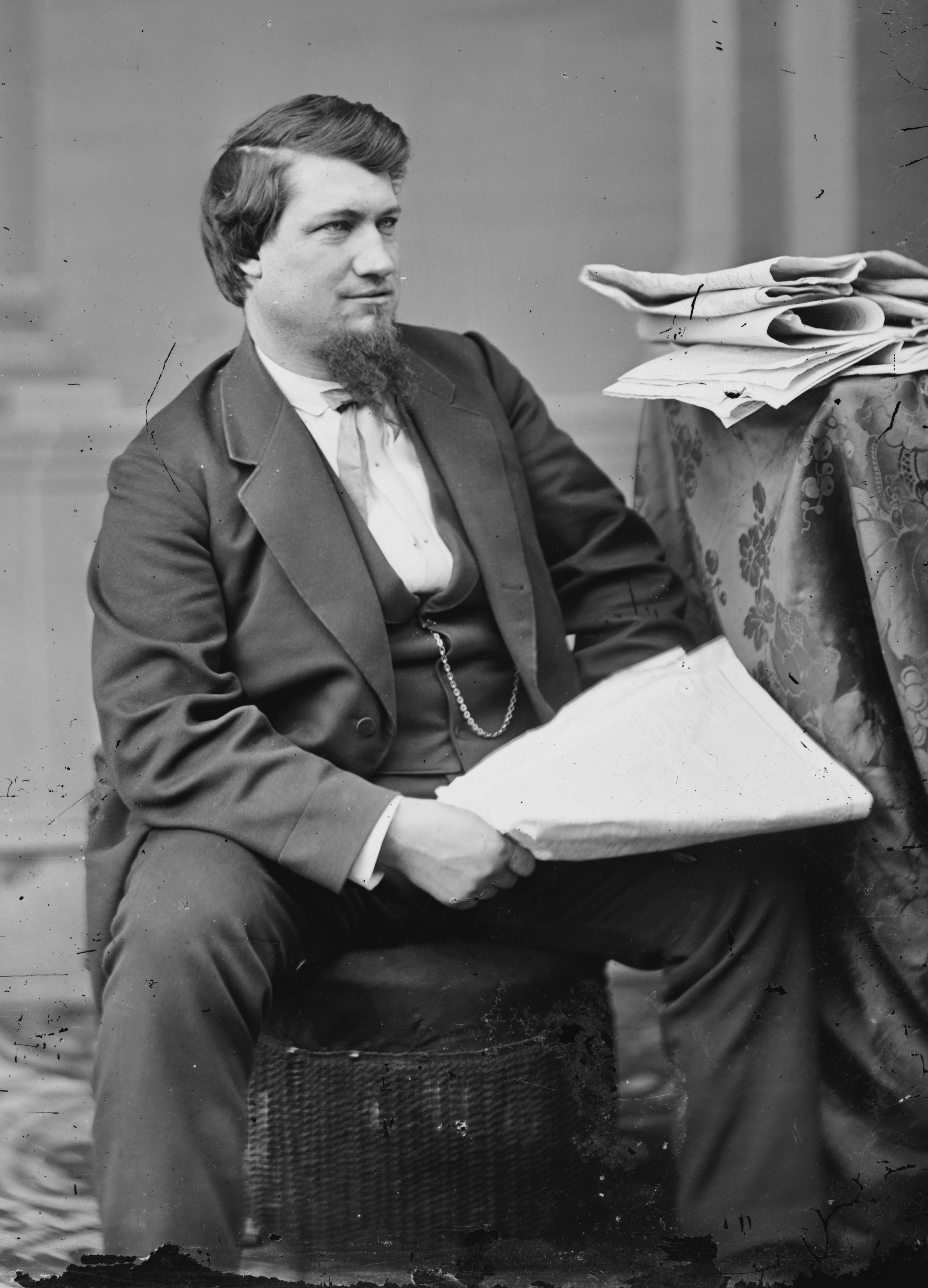 Portrait of David Ross Locke