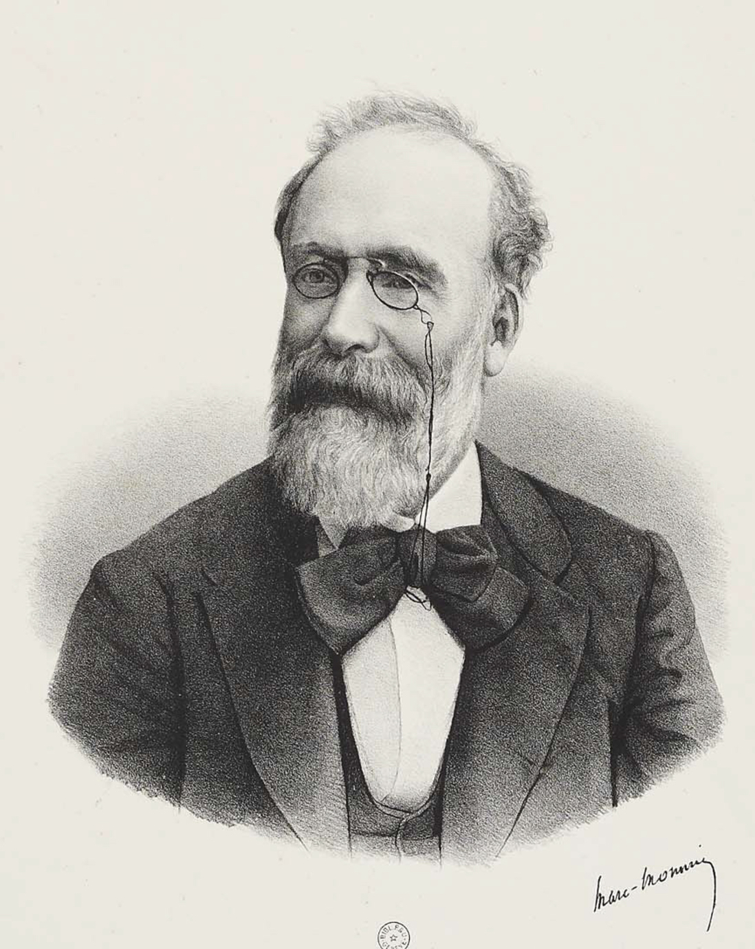 Portrait of Marc Monnier