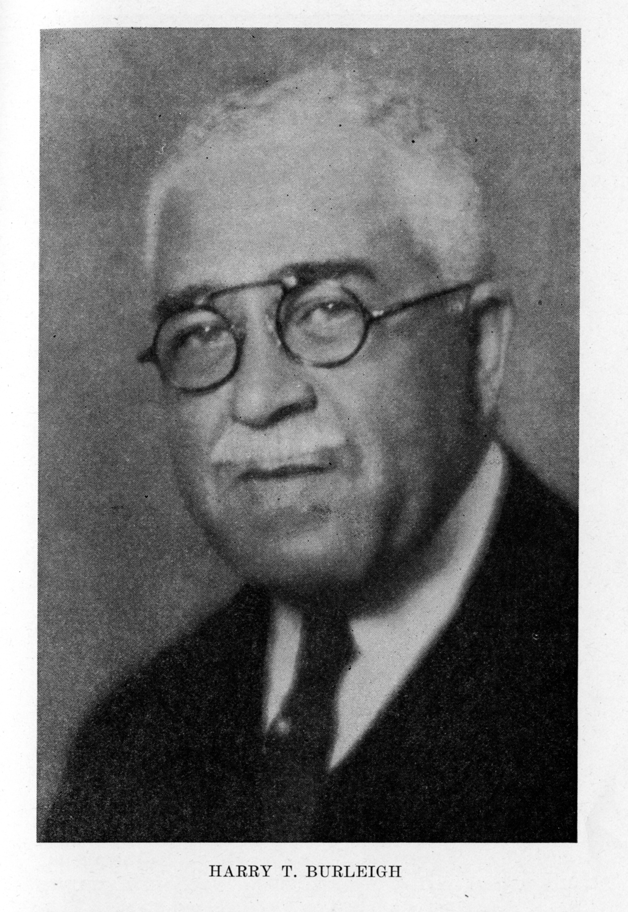Portrait of H. T. (Harry Thacker) Burleigh