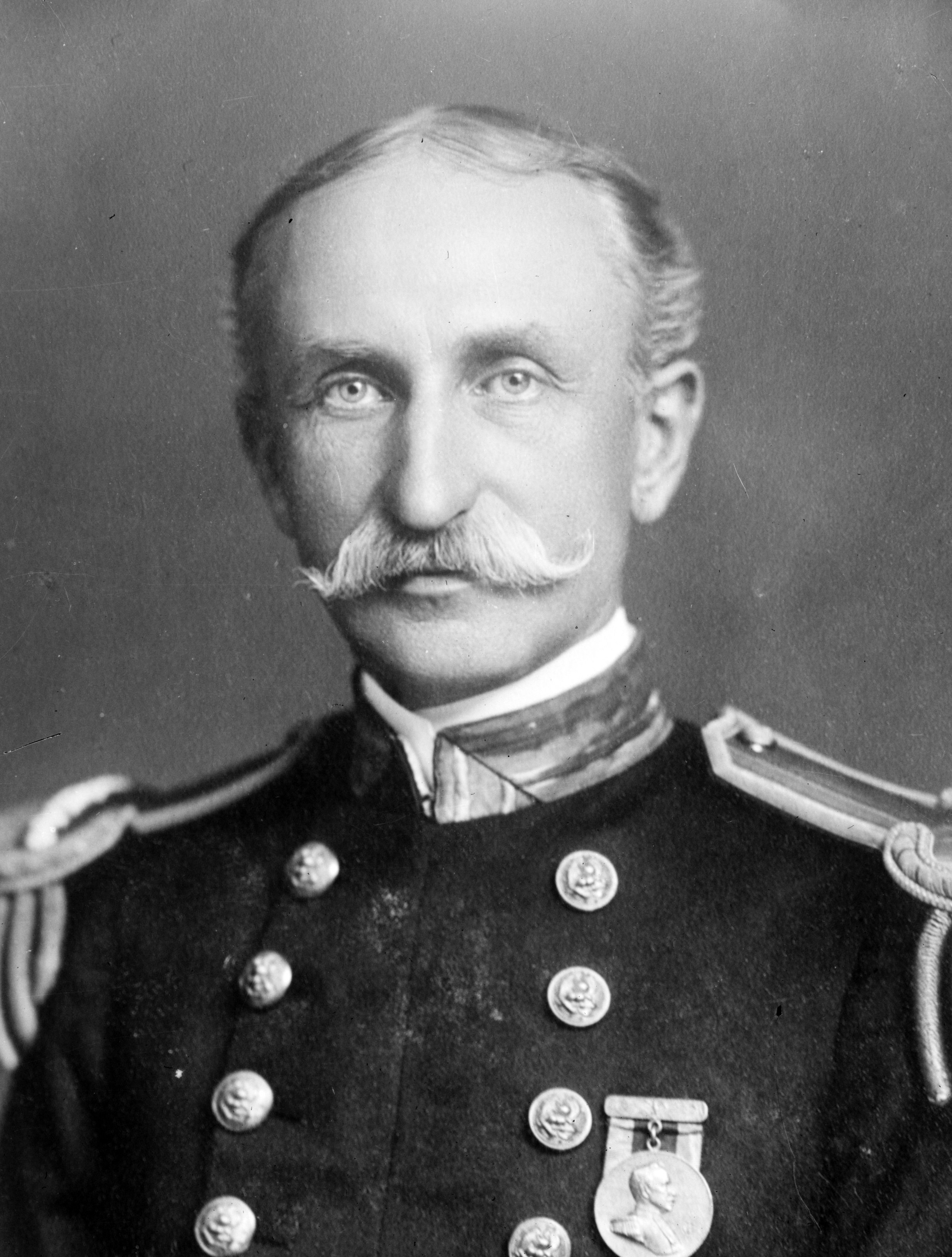 Portrait of Bradley A. (Bradley Allen) Fiske