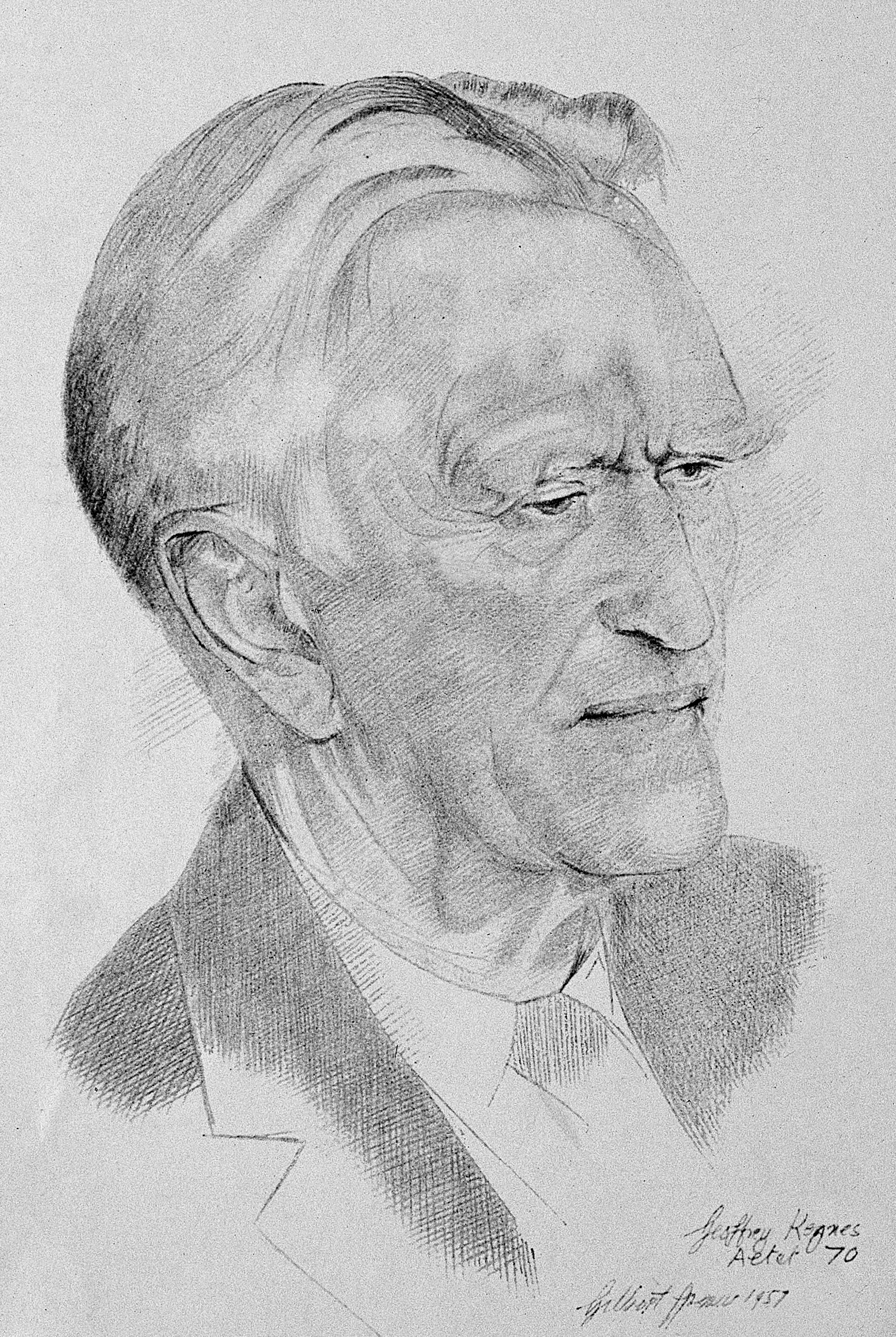 Portrait of Geoffrey Keynes