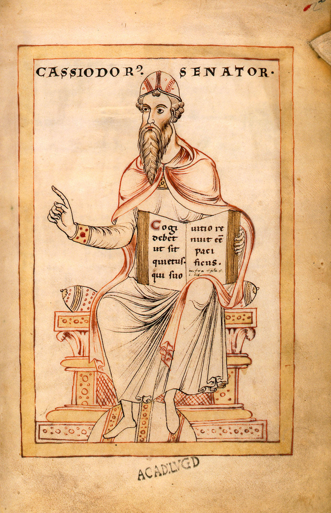 Portrait of Senator Cassiodorus
