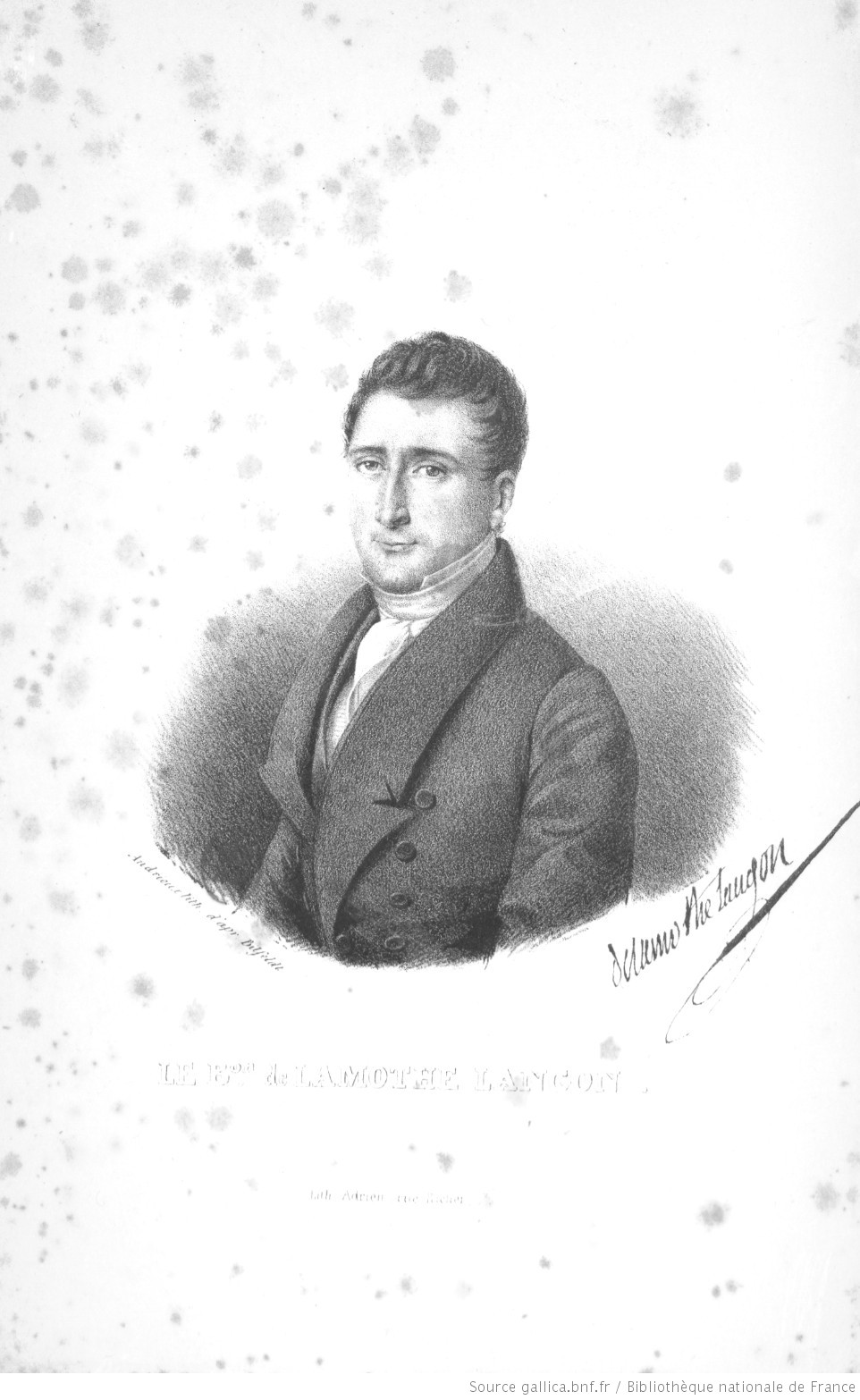 Portrait of Etienne-Léon Lamothe-Langon