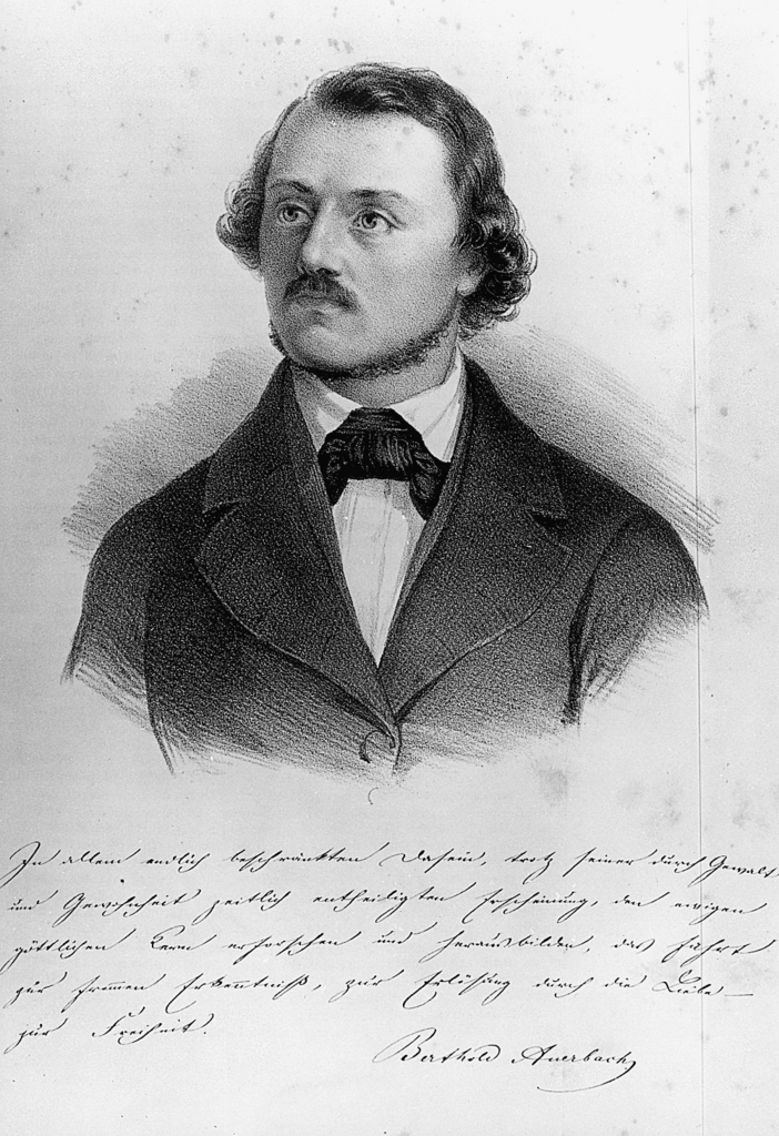 Portrait of Berthold Auerbach