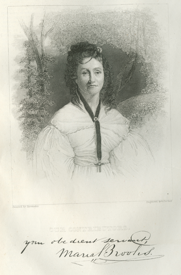 Portrait of Maria Gowen Brooks