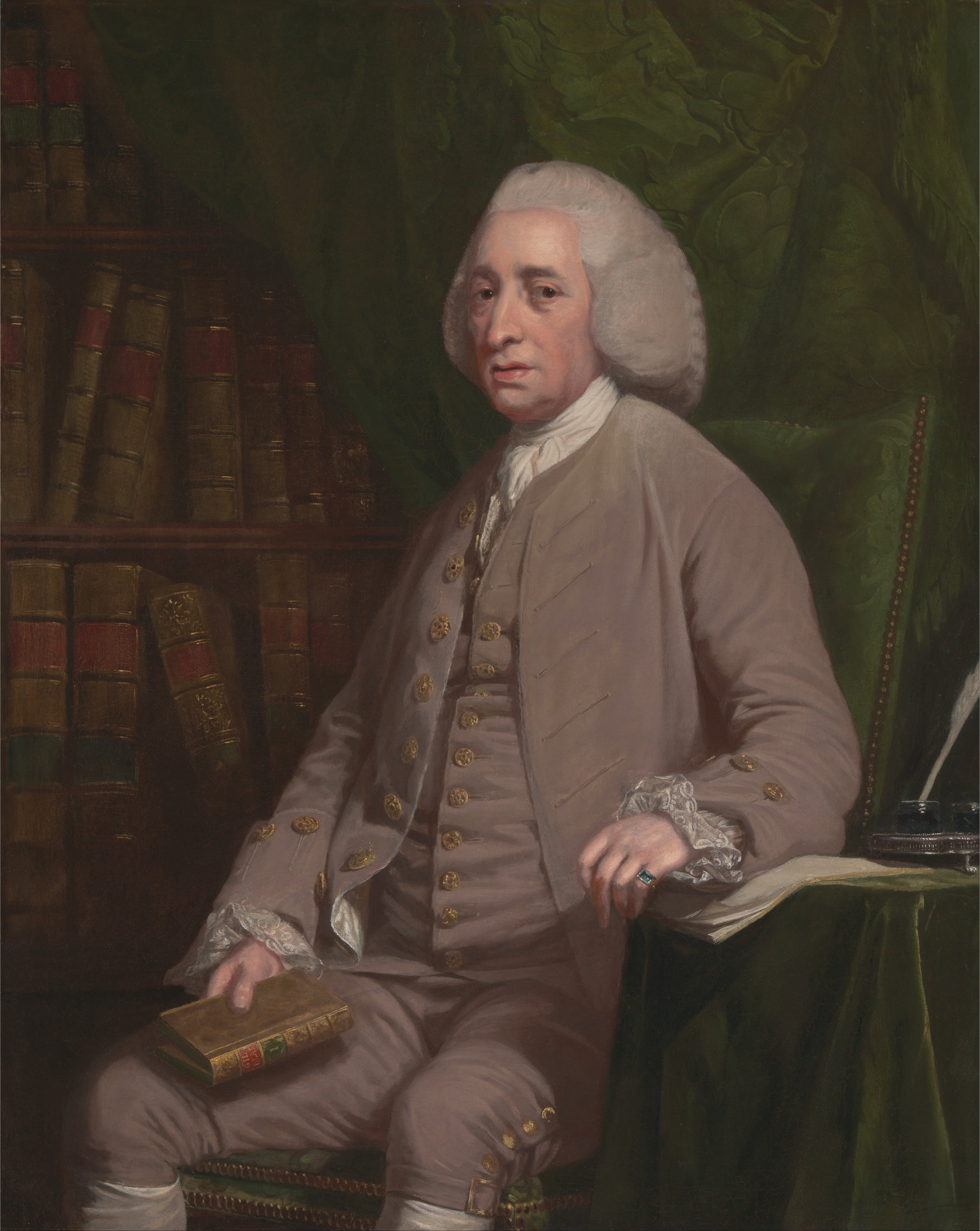 Portrait of T. (Tobias) Smollett