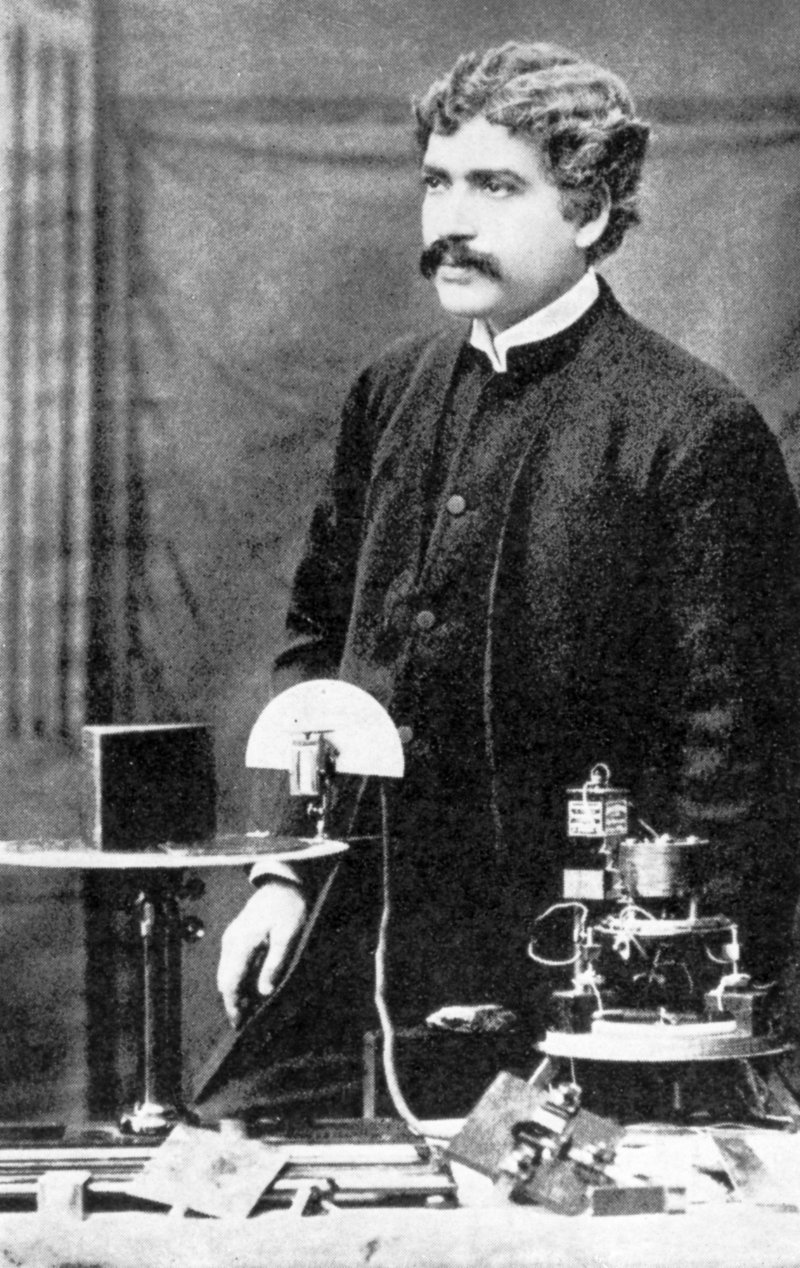 Portrait of Jagadis Chandra Bose