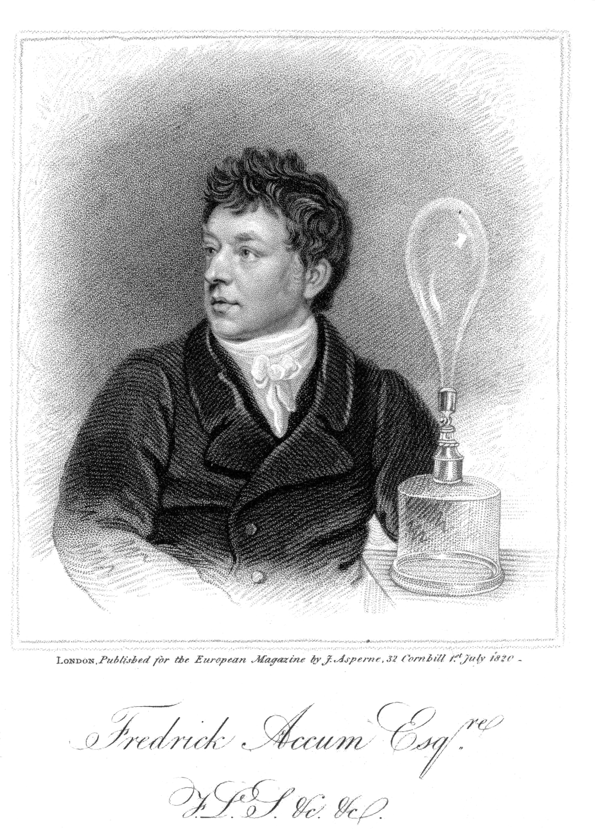 Portrait of Friedrich Christian Accum