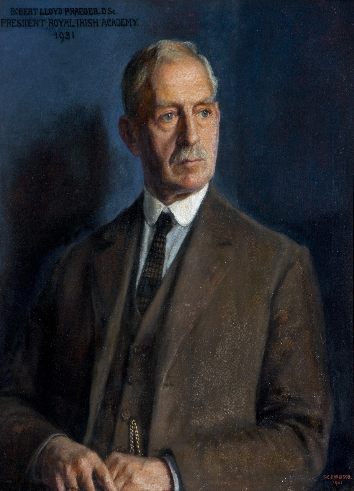 Portrait of R. Lloyd (Robert Lloyd) Praeger