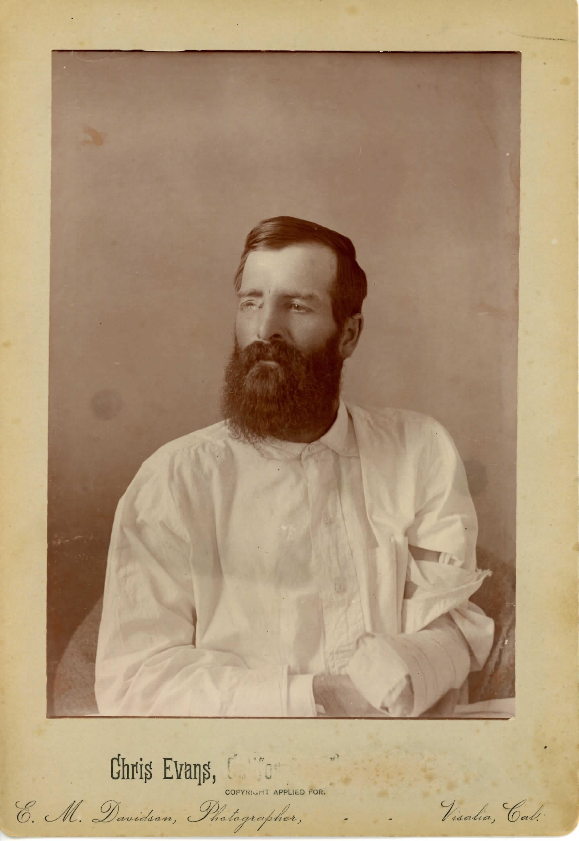 Portrait of Christopher Evans