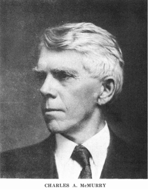 Portrait of Charles A. (Charles Alexander) McMurry