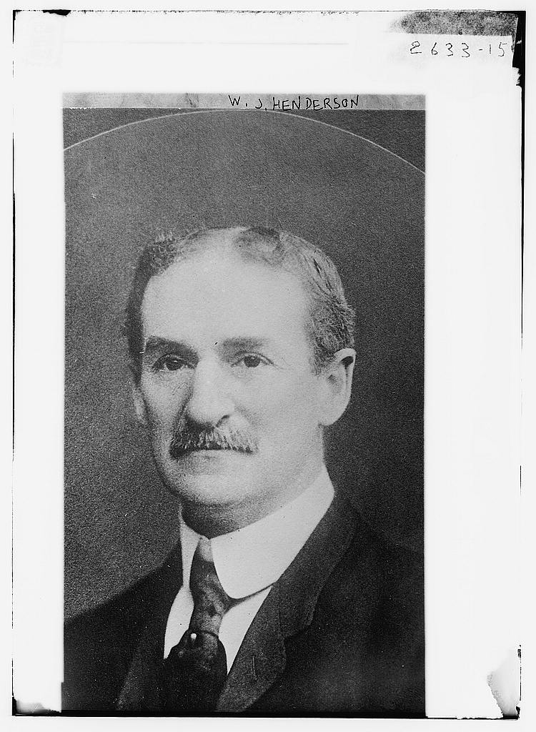Portrait of W. J. (William James) Henderson
